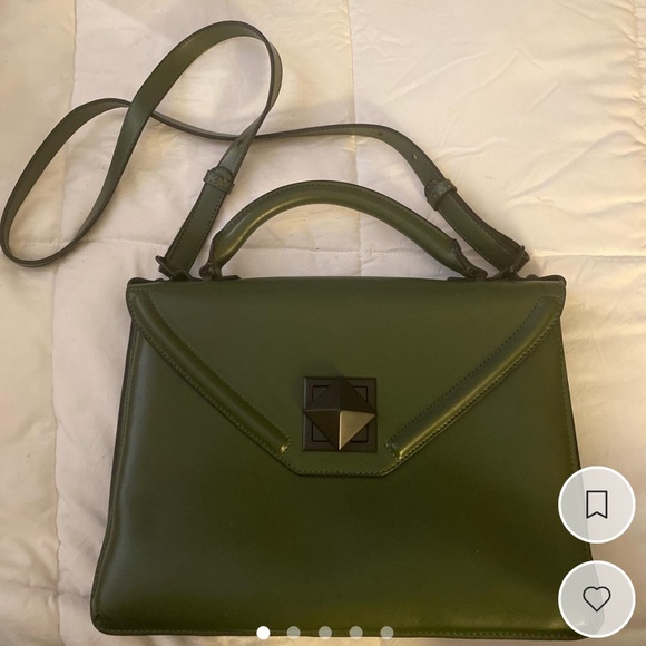 L.A.M.B. Handbags - 💚L.A.M.B. Olive Green Purse/Briefcase